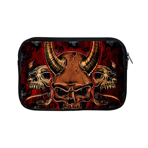 Evil Skulls Apple iPad Mini Zipper Case from ArtsNow.com Front
