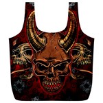 Evil Skulls Full Print Recycle Bag (XL)