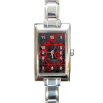 Tech Rectangular Italian Charm Watch