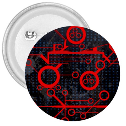 Tech 3  Button from ArtsNow.com Front