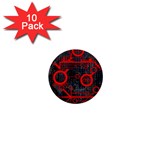 Tech 1  Mini Button (10 pack) 