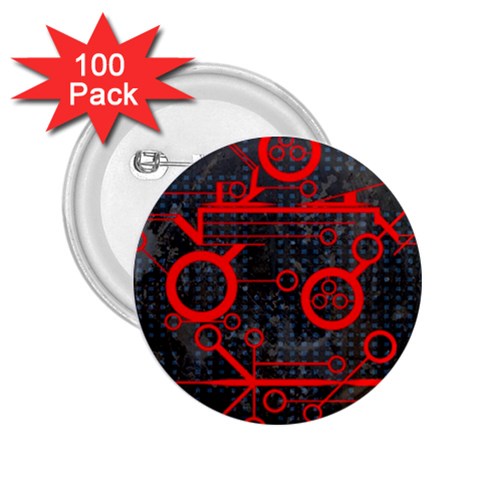 Tech 2.25  Button (100 pack) from ArtsNow.com Front