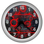 Tech Wall Clock (Silver)