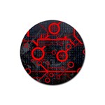 Tech Rubber Coaster (Round)