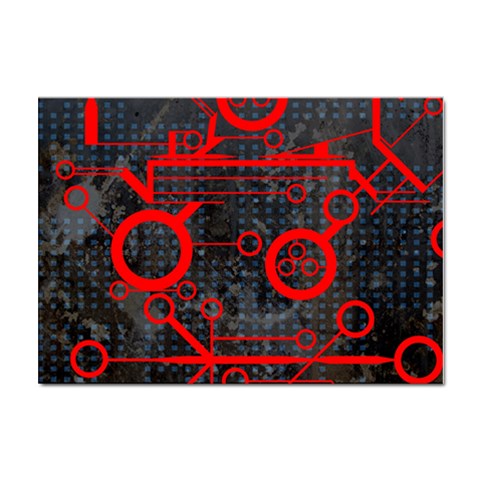 Tech Sticker A4 (10 pack) from ArtsNow.com Front