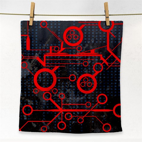 Tech Face Towel from ArtsNow.com Front