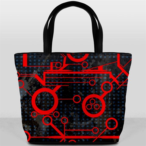 Tech Bucket Bag from ArtsNow.com Front