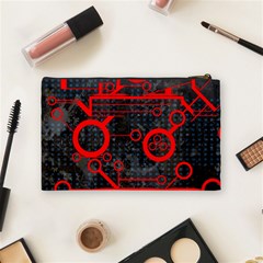 Tech Cosmetic Bag (Medium) from ArtsNow.com Back