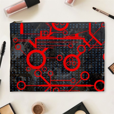 Tech Cosmetic Bag (XL) from ArtsNow.com Front
