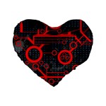 Tech 16  Premium Heart Shape Cushion 