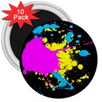 Splatter 3  Magnet (10 pack)