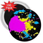 Splatter 3  Magnet (100 pack)