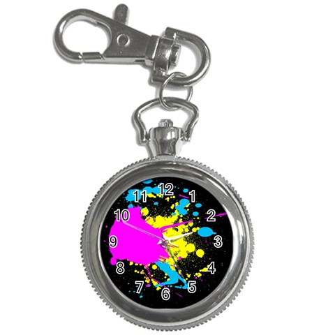 Splatter Key Chain Watch from ArtsNow.com Front