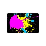 Splatter Magnet (Name Card)