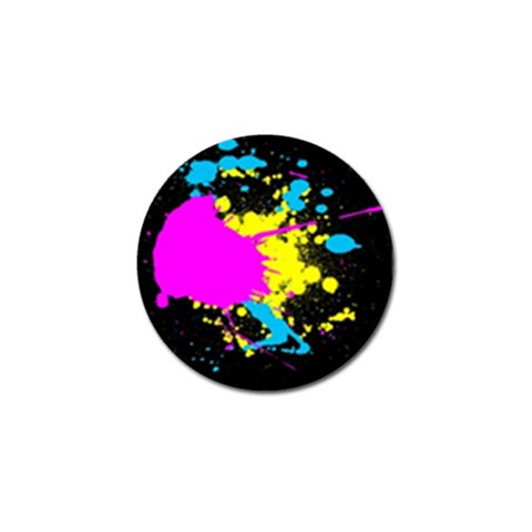 Splatter Golf Ball Marker (4 pack) from ArtsNow.com Front