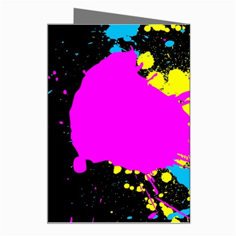 Splatter Greeting Card from ArtsNow.com Right