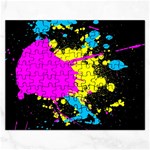 Splatter Jigsaw Puzzle (Rectangular)