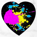 Splatter Jigsaw Puzzle (Heart)