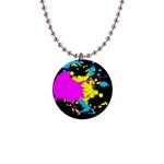Splatter 1  Button Necklace