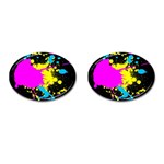 Splatter Cufflinks (Oval)
