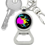 Splatter Bottle Opener Key Chain