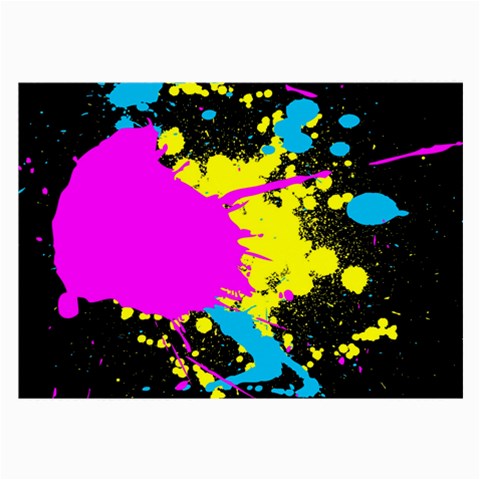 Splatter Glasses Cloth (Large, Two Sides) from ArtsNow.com Front