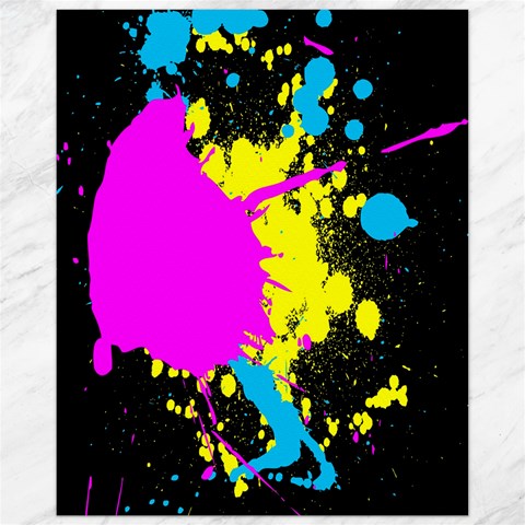 Splatter Canvas 11  x 14  from ArtsNow.com 10.95 x13.48  Canvas - 1