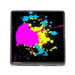 Splatter Memory Card Reader with Storage (Square)