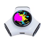 Splatter 3-Port USB Hub