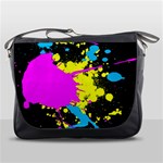 Splatter Messenger Bag