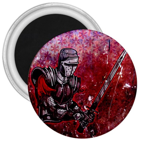 Knight 3  Magnet from ArtsNow.com Front