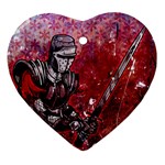 Knight Ornament (Heart)