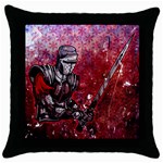 Knight Throw Pillow Case (Black)