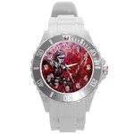 Knight Round Plastic Sport Watch Large