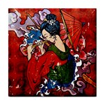 Geisha Tile Coaster