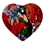 Geisha Ornament (Heart)