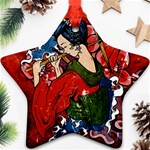 Geisha Ornament (Star)