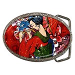 Geisha Belt Buckle