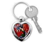 Geisha Key Chain (Heart)