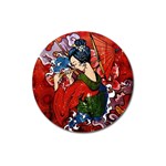 Geisha Magnet 3  (Round)