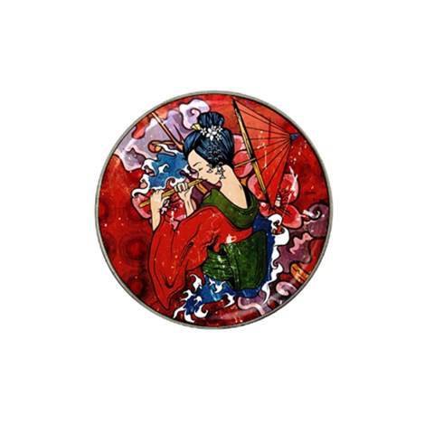 Geisha Hat Clip Ball Marker (10 pack) from ArtsNow.com Front