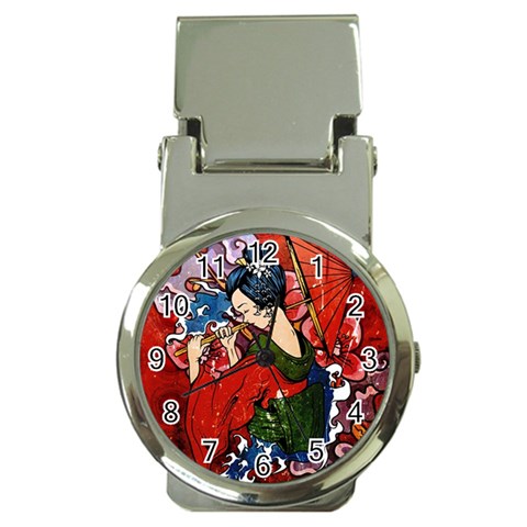 Geisha Money Clip Watch from ArtsNow.com Front