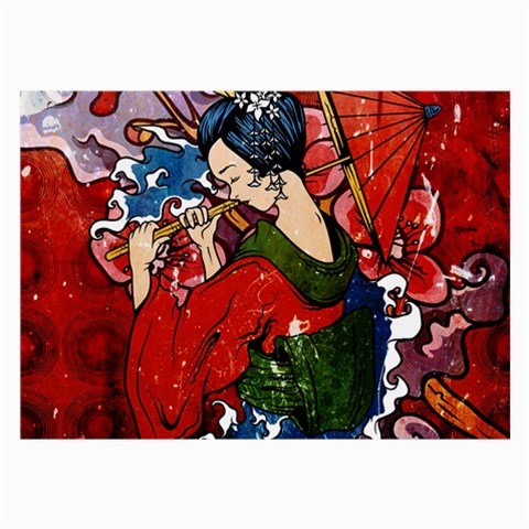 Geisha Glasses Cloth (Large) from ArtsNow.com Front