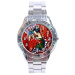Geisha Stainless Steel Analogue Men’s Watch