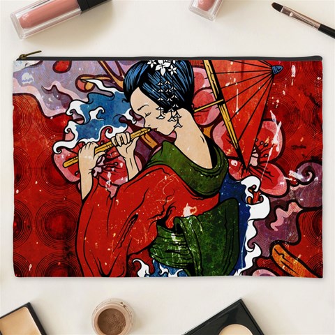 Geisha Cosmetic Bag (XXXL) from ArtsNow.com Front