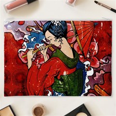 Geisha Cosmetic Bag (XXXL) from ArtsNow.com Back