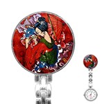 Geisha Stainless Steel Nurses Watch