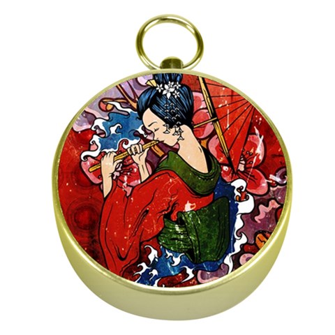 Geisha Gold Compass from ArtsNow.com Front