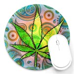 Ganja Round Mousepad