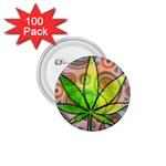 Ganja 1.75  Button (100 pack) 